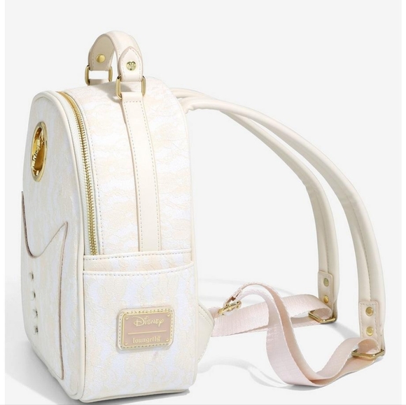 New Loungefly Beauty and the Beast Ballroom Dancing Mini Backpack - Picture 3 of 6